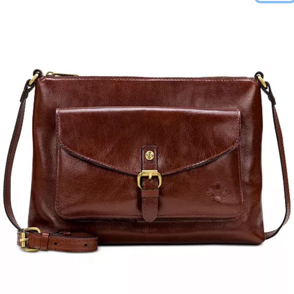 Patricia Nash Handbags - Patricia Nash Kirby East West Leather Crossbody Bag